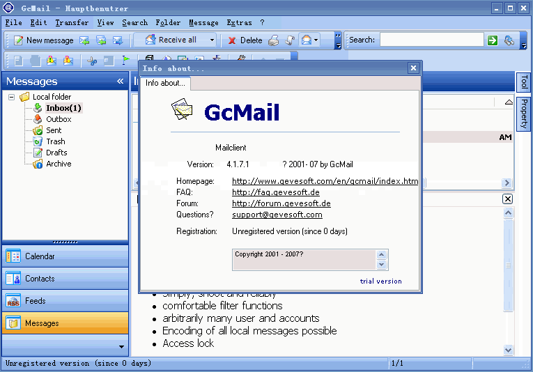 GcMail v11.0.1.6 GcMail v11.0.1.6