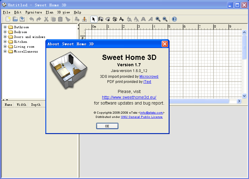 Sweet Home 3D v6.10 Sweet Home 3D v6.10