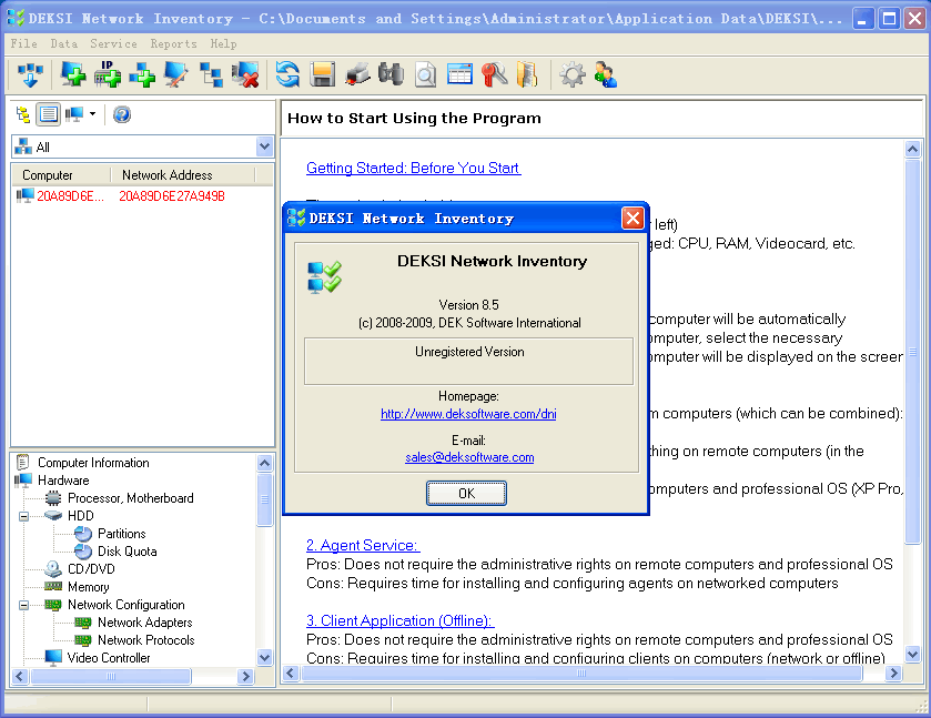 DEKSI Network Inventory v13.8 DEKSI Network Inventory v13.8