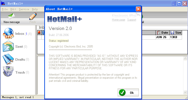 Hotmail Plus v2.6