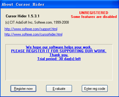 Cursor Hider v1.8.9.23 Cursor Hider v1.8.9.23