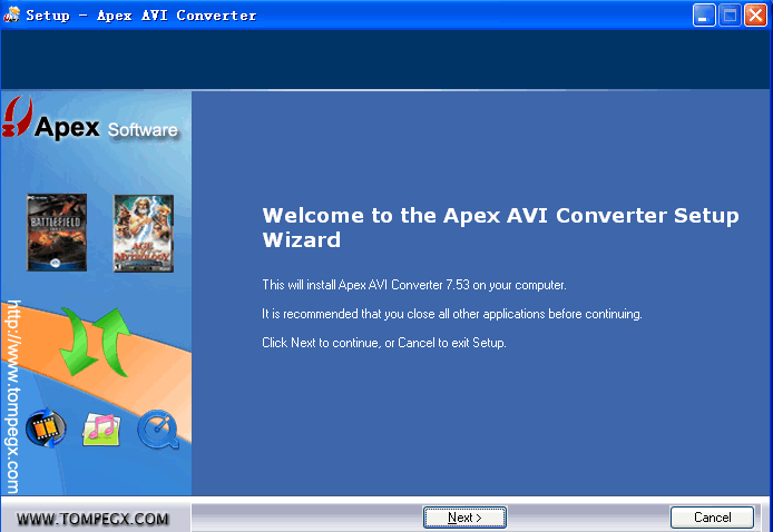 Apex AVI Converter v7.12 Apex AVI Converter v7.12
