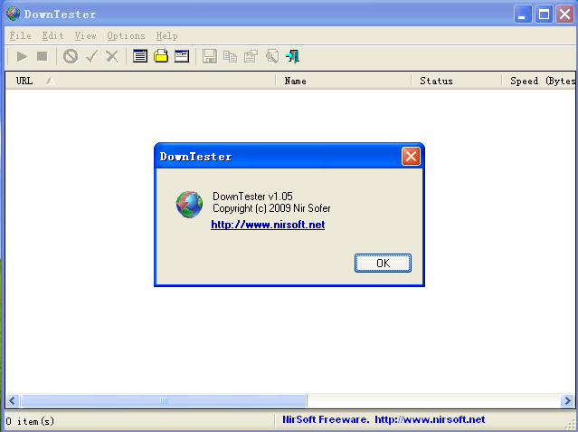 DownTester v1.35 DownTester v1.35
