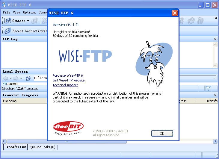 WISE-FTP v10.0.7 WISE-FTP v10.0.7