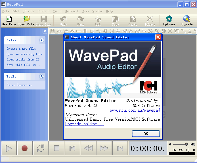 WavePad for Mac v10.59 WavePad for Mac v10.59