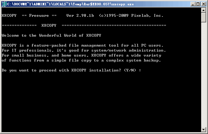 XXCopy v3.33.9 XXCopy v3.33.9