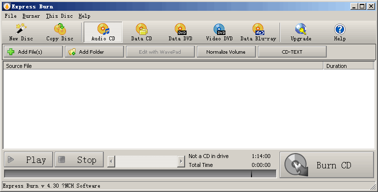 Express Burn v9.09 Express Burn v9.09