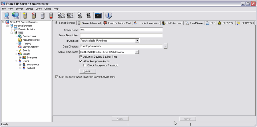 Titan FTP Server v19.8 Titan FTP Server v19.8