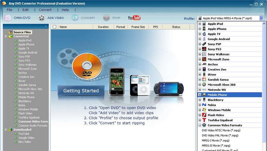 Any DVD Converter Professional v6.3.13 Any DVD Converter Professional v6.3.13