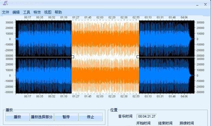 MP3铃声截取器 v2.10 MP3铃声截取器 v2.10