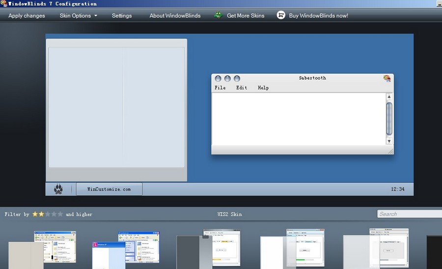 WindowBlinds(Windows系统美化) v10.90 WindowBlinds(Windows系统美化) v10.90
