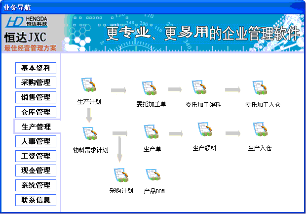 恒达ERP v1.8 恒达ERP v1.8