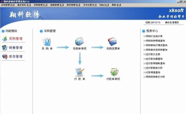 翔科超市管理系统 v8.6 翔科超市管理系统 v8.6