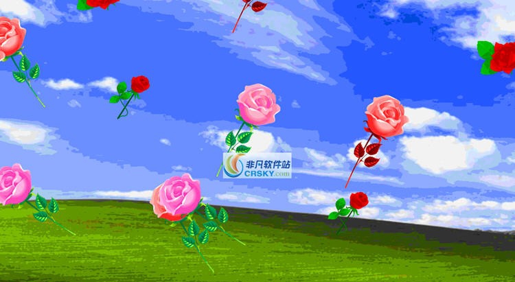 个性玫瑰花屏保 v11.05.06 个性玫瑰花屏保 v11.05.06