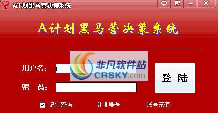 A计划黑马营决策系统 2012v1.4 A计划黑马营决策系统 2012v1.4