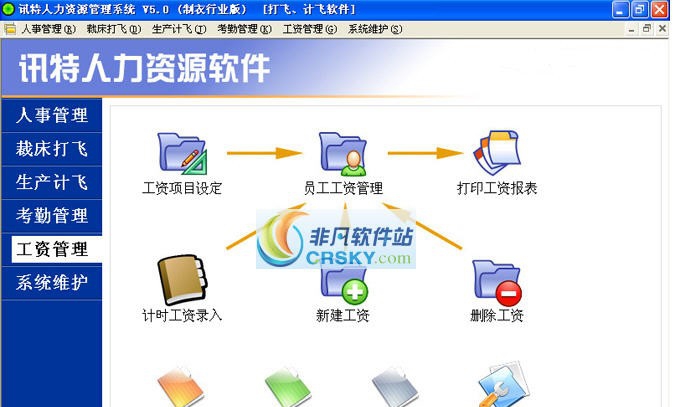 讯特人力资源软件 v5.6 讯特人力资源软件 v5.6