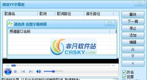 微凉YY字幕君 v1.3 微凉YY字幕君 v1.3