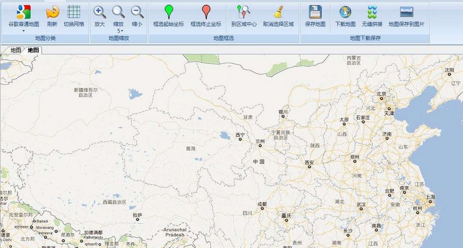 中国地图下载工具 v6.7 中国地图下载工具 v6.7