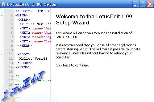 LotusEdit v1.1.8 LotusEdit v1.1.8