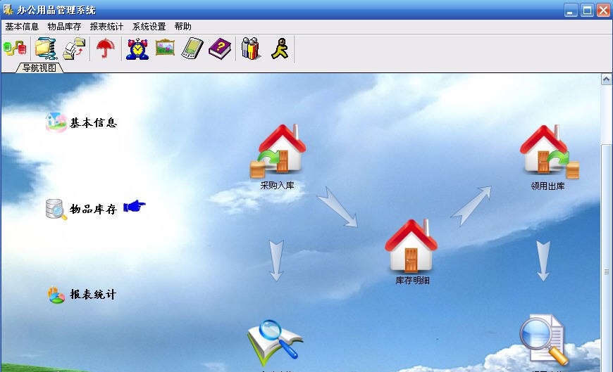 商行天下办公用品管理系统 v9.14 商行天下办公用品管理系统 v9.14