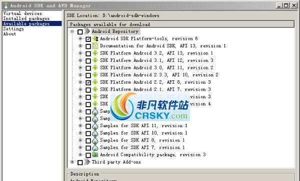 Google Android SDK for Mac v25.2.6 Google Android SDK for Mac v25.2.6