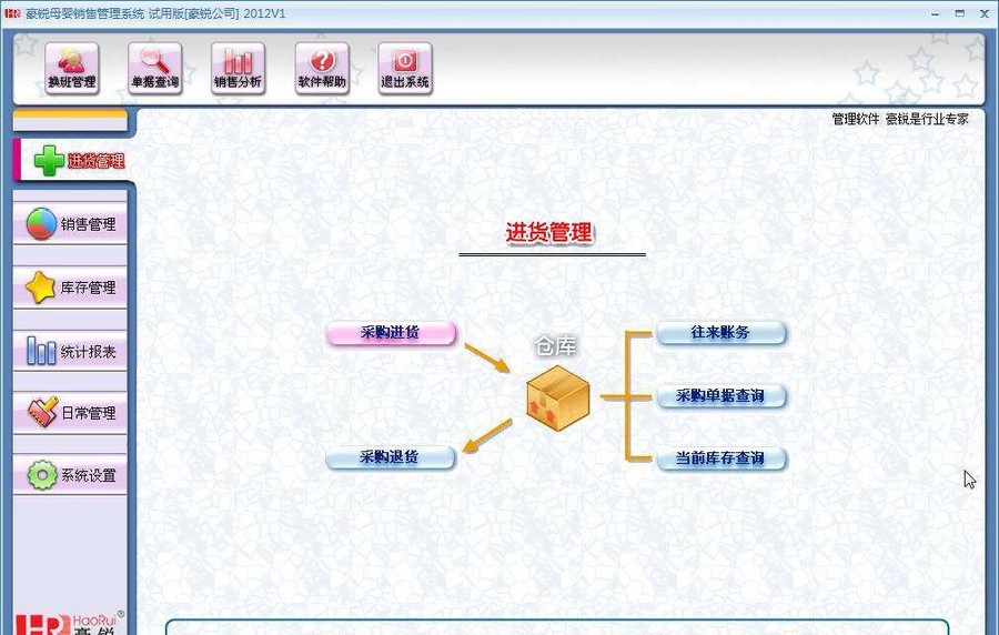 豪锐母婴销售管理软件 2015 豪锐母婴销售管理软件 2015