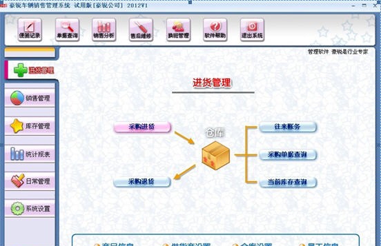 豪锐车辆进销存管理软件 2017 豪锐车辆进销存管理软件 2017