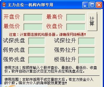 主力点位  操盘必备法宝 v1.5 主力点位  操盘必备法宝 v1.5