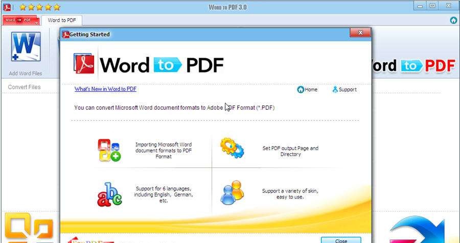 Word转PDF转换器 v3.5 Word转PDF转换器 v3.5