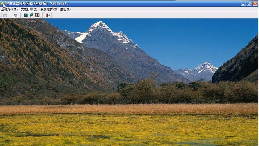 宇阳支票打印软件 v201206111 宇阳支票打印软件 v201206111