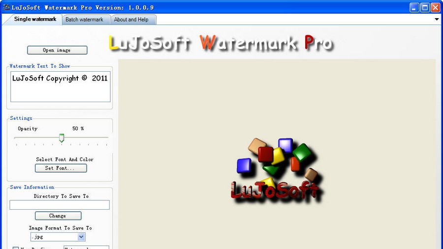 专业图片水印 v1.7 专业图片水印 v1.7