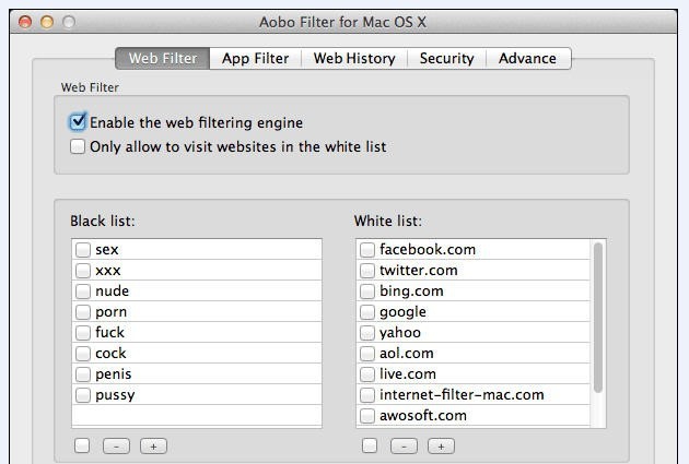 Aobo Filter for Mac Professional v2.5 Aobo Filter for Mac Professional v2.5