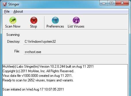 McAfee Stinger & Raptor(迈克菲杀毒软件) v12.2.0.74 McAfee Stinger & Raptor(迈克菲杀毒软件) v12.2.0.74