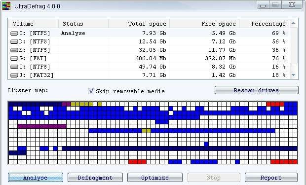 UltraDefrag v7.1.9 UltraDefrag v7.1.9