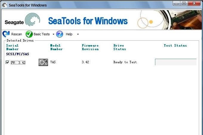 希捷硬盘维护工具Seagate SeaTools v1.4.0.11