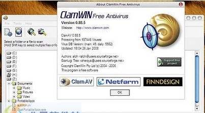 ClamWin Free Antivirus v0.99.7 ClamWin Free Antivirus v0.99.7