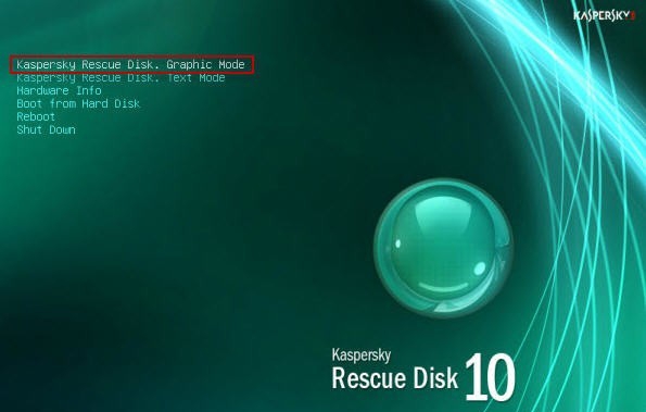 Kaspersky Rescue Disk 14 Kaspersky Rescue Disk 14
