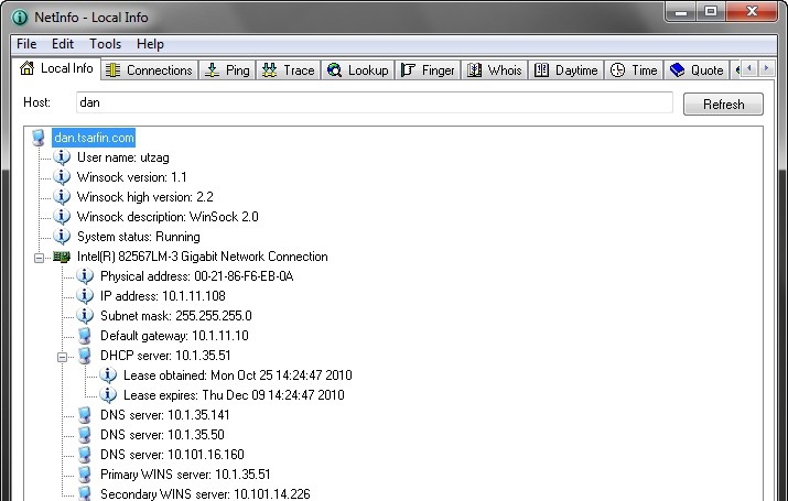 NetInfo v8.6 NetInfo v8.6