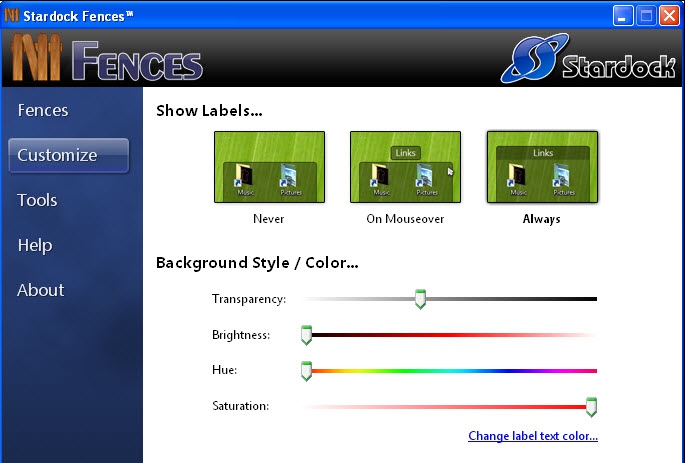 Stardock Fences桌面图标管理工具 v3.0.10 Stardock Fences桌面图标管理工具 v3.0.10