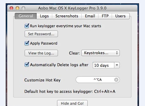 Aobo Keylogger for Mac Professional v3.9.7 Aobo Keylogger for Mac Professional v3.9.7