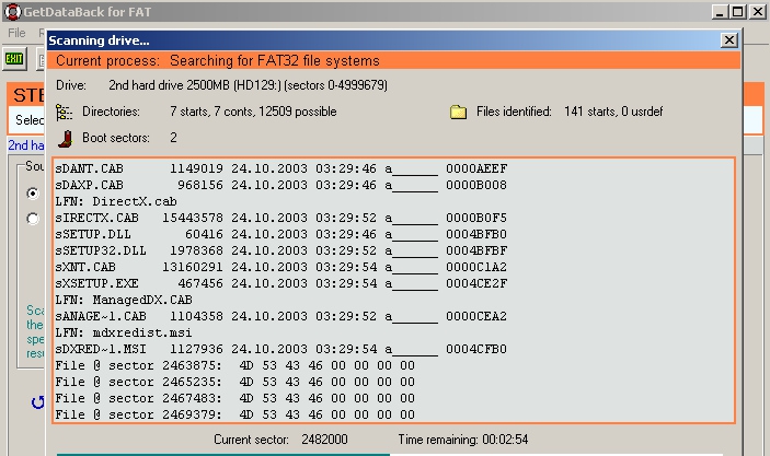 GetDataBack for FAT v4.37 GetDataBack for FAT v4.37