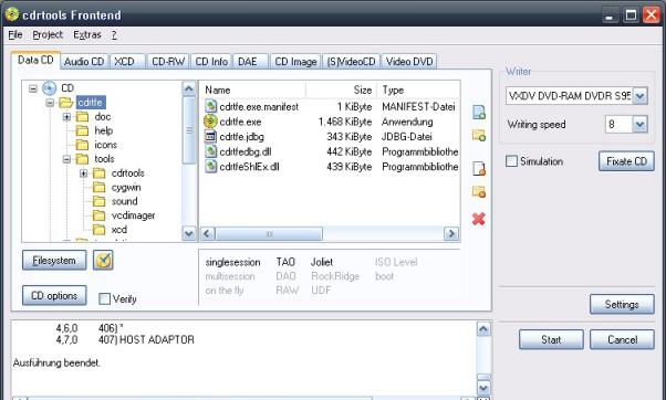cdrtfe v1.5.13 cdrtfe v1.5.13