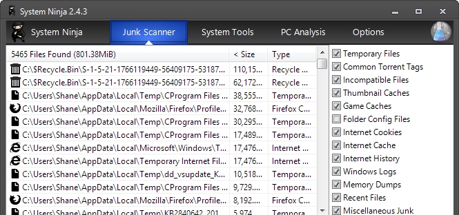 System Ninja(系统忍者) v3.2.14 System Ninja(系统忍者) v3.2.14