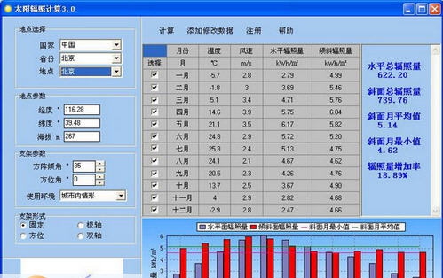 太阳辐照计算 v3.5