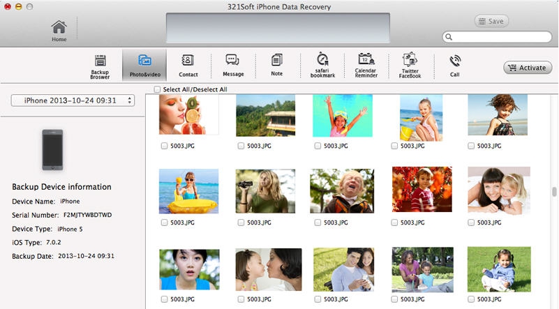 321soft苹果手机数据恢复软件 v3.6.6 321soft苹果手机数据恢复软件 v3.6.6