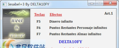 伊萨贝尔六项修改器 v3.6 伊萨贝尔六项修改器 v3.6