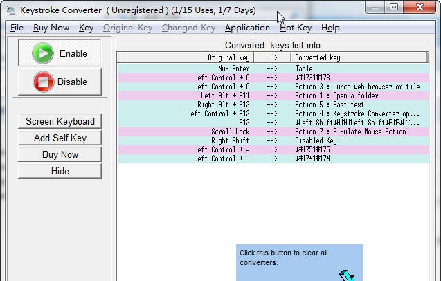 Keystroke Converter v8.1626 Keystroke Converter v8.1626