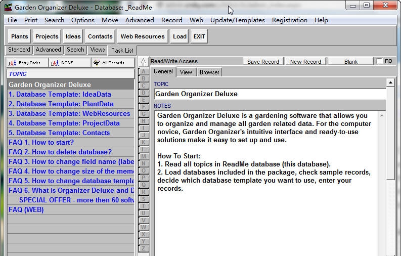 Garden Organizer v4.6 Garden Organizer v4.6