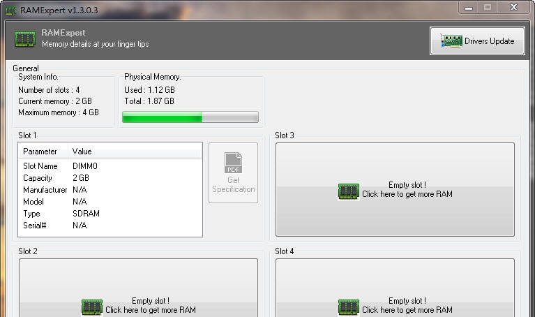 RAMExpert(内存型号检测工具) v1.15.0.43 RAMExpert(内存型号检测工具) v1.15.0.43