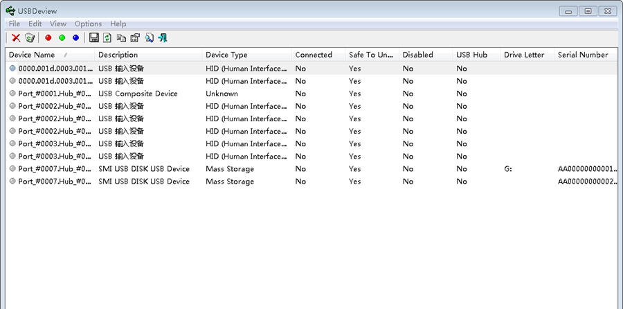 USBDeview v2.91 USBDeview v2.91
